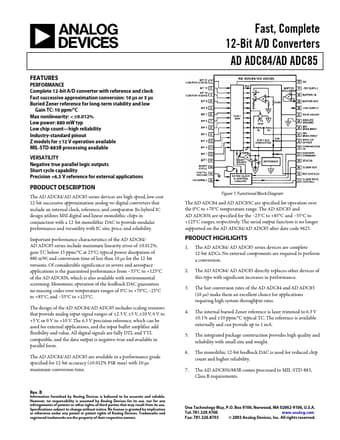  Datasheet Preview Page 1