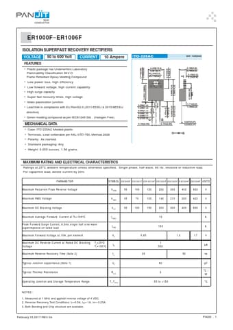  Datasheet Preview Page 1