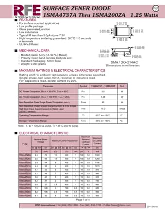  Datasheet Preview Page 1
