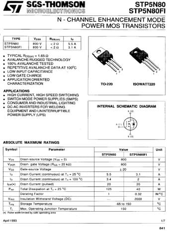  Datasheet Preview Page 1