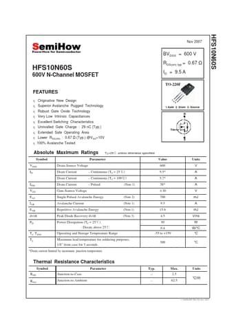  Datasheet Preview Page 1