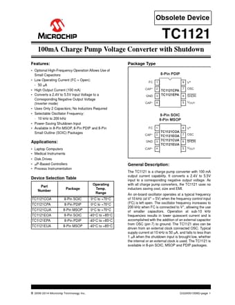  Datasheet Preview Page 1