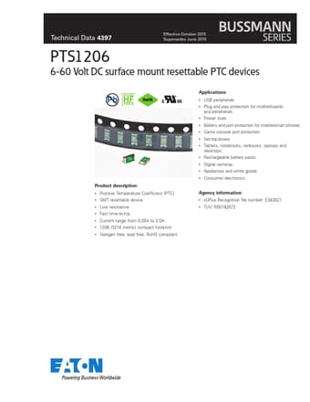  Datasheet Preview Page 1