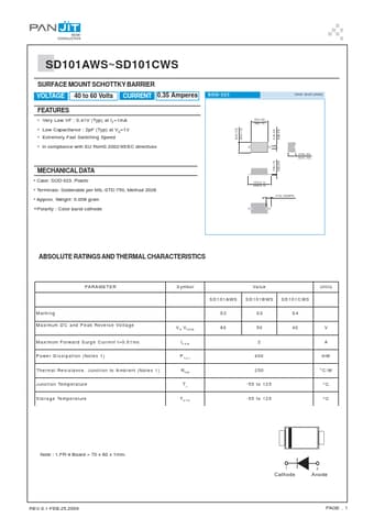  Datasheet Preview Page 1