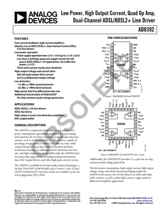  Datasheet Preview Page 1