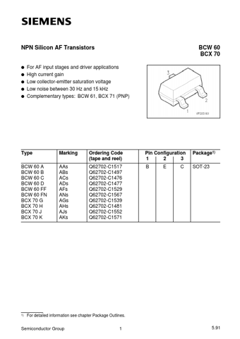  Datasheet Preview Page 1