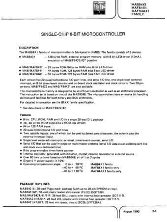  Datasheet Preview Page 1