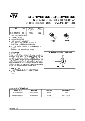  Datasheet Preview Page 1
