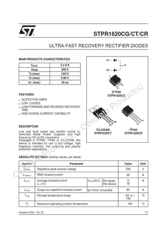  Datasheet Preview Page 1