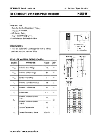  Datasheet Preview Page 1