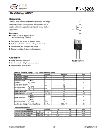  Datasheet Preview Page 1