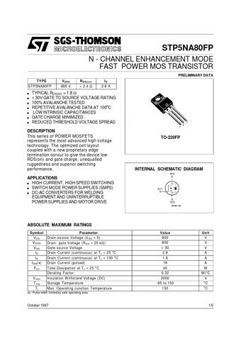  Datasheet Preview Page 1