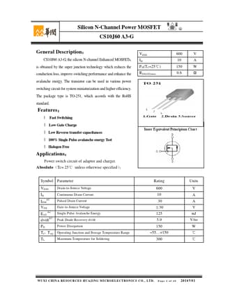  Datasheet Preview Page 1