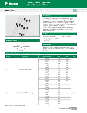  Datasheet Preview Page 1