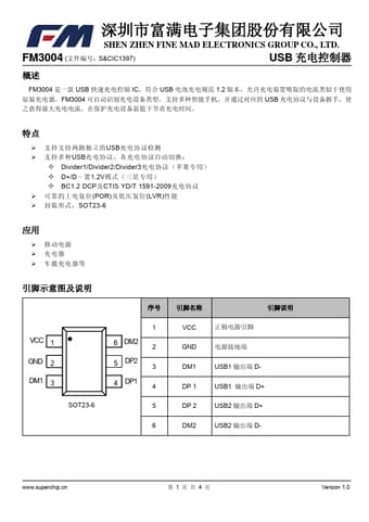  Datasheet Preview Page 1