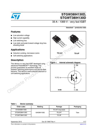  Datasheet Preview Page 1