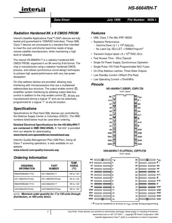  Datasheet Preview Page 1