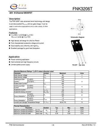  Datasheet Preview Page 1