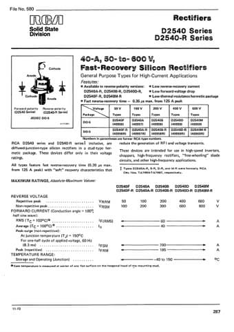  Datasheet Preview Page 1