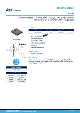  Datasheet Preview Page 1