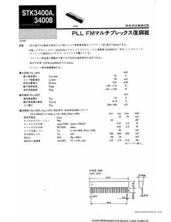  Datasheet Preview Page 1