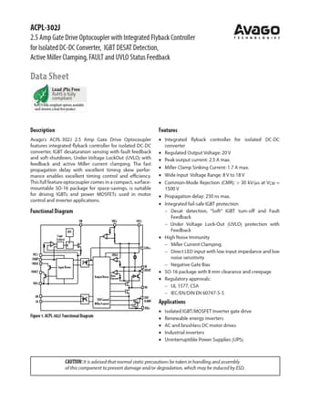  Datasheet Preview Page 1