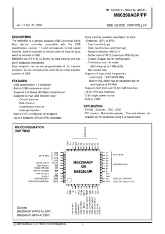  Datasheet Preview Page 1
