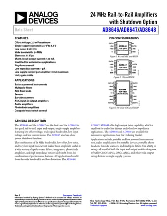  Datasheet Preview Page 1