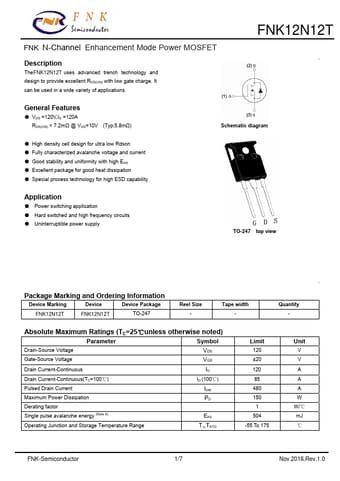  Datasheet Preview Page 1