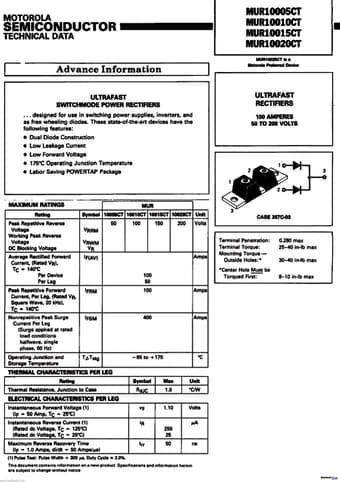  Datasheet Preview Page 1