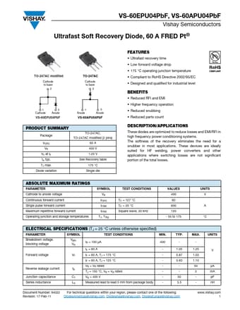  Datasheet Preview Page 1