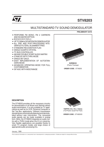  Datasheet Preview Page 1