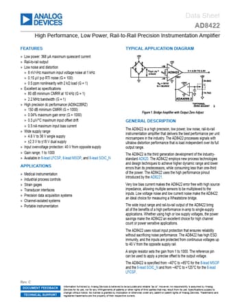  Datasheet Preview Page 1