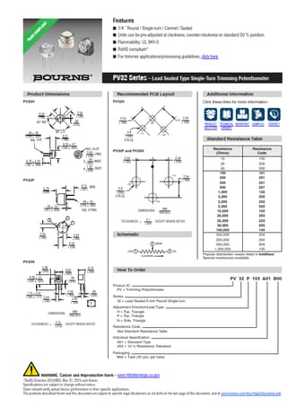  Datasheet Preview Page 1