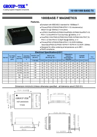  Datasheet Preview Page 1