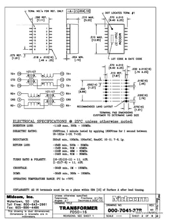  Datasheet Preview Page 1