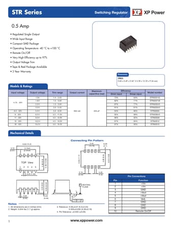  Datasheet Preview Page 1