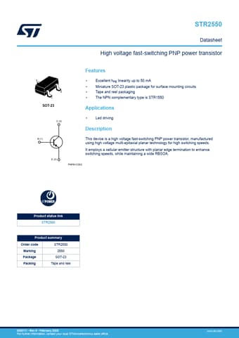  Datasheet Preview Page 1