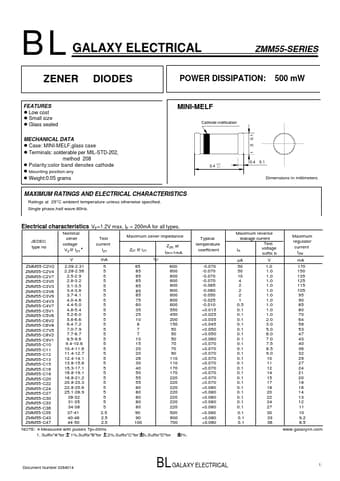  Datasheet Preview Page 1