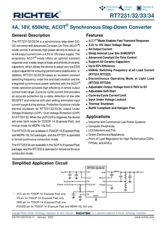  Datasheet Preview Page 1