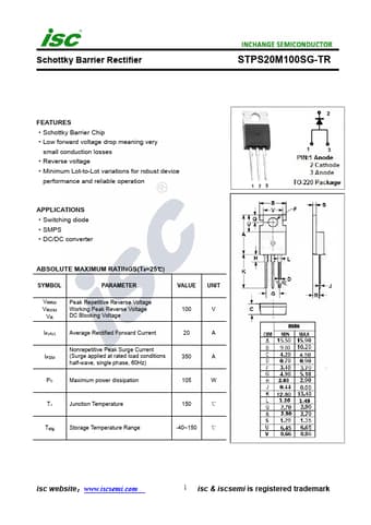  Datasheet Preview Page 1