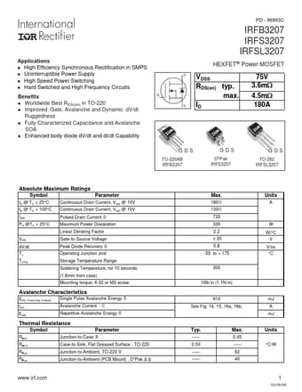  Datasheet Preview Page 1