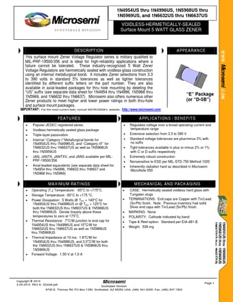  Datasheet Preview Page 1