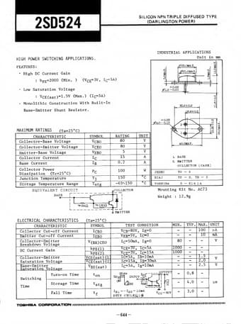  Datasheet Preview Page 1