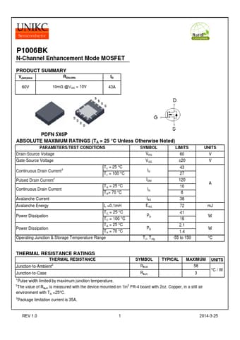  Datasheet Preview Page 1