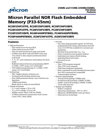  Datasheet Preview Page 1