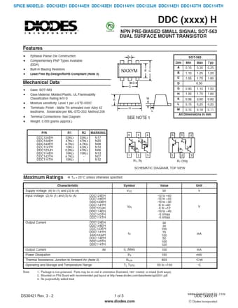  Datasheet Preview Page 1