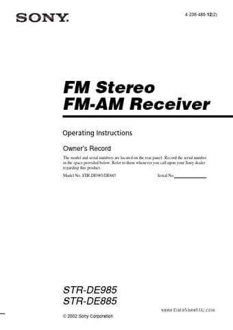  Datasheet Preview Page 1