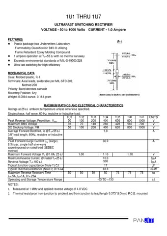  Datasheet Preview Page 1