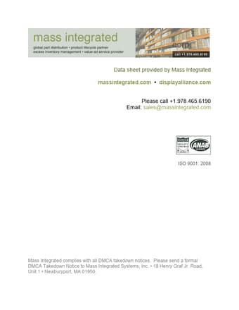  Datasheet Preview Page 1